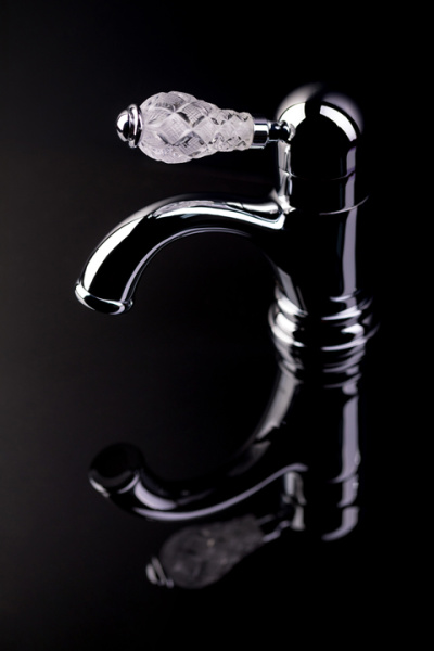 Смеситель Boheme VOGUE CRYSTAL 223-CRST для ванны фото в интернет-магазине «Wasser-Haus.ru»