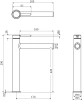 Смеситель для раковины Excellent Pi AREX.1202WH фото в интернет-магазине «Wasser-Haus.ru»