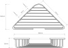 Мыльница Bemeta Cytro 106308172 угловая фото в интернет-магазине «Wasser-Haus.ru»