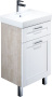 Мебель для ванной Iddis Sena 50 напольная, белая, дерево фото в интернет-магазине «Wasser-Haus.ru»