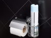 Держатель туалетной бумаги Fixsen Kvadro FX-61309+10 с держателем для освежителя фото в интернет-магазине «Wasser-Haus.ru»