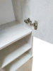 Шкаф-пенал Comforty Верона 35 H напольный, дуб белый фото в интернет-магазине «Wasser-Haus.ru»
