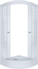 Душевой уголок Triton Стандарт 100х100 А полосы, с поддоном фото в интернет-магазине «Wasser-Haus.ru»