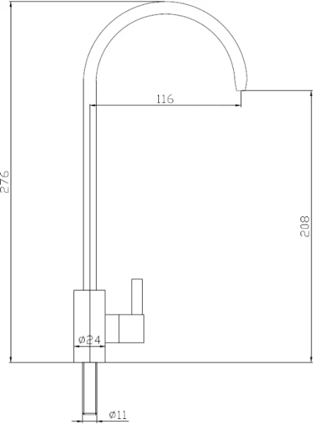 Кран Haiba HB4184 для фильтра фото в интернет-магазине «Wasser-Haus.ru»
