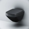 Унитаз подвесной AM.PM Inspire V2.0 FlashClean C50A1700MBSC безободковый, черный матовый фото в интернет-магазине «Wasser-Haus.ru»