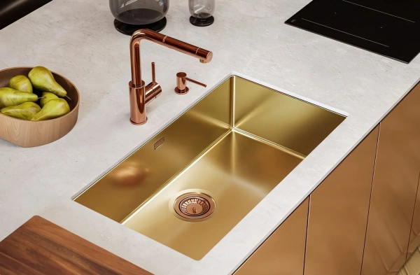 Смеситель для кухни Alveus Zeos 1136502 медь фото в интернет-магазине «Wasser-Haus.ru»