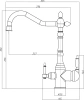 Смеситель для кухни Veragio Venezia 30020 хром фото в интернет-магазине «Wasser-Haus.ru»