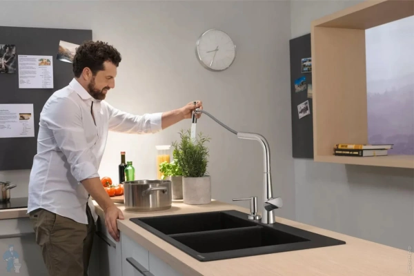 Смеситель для кухни Hansgrohe Talis Select M51 72824000 хром фото в интернет-магазине «Wasser-Haus.ru»