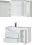 Мебель для ванной Aquanet Лайн 90 L фото в интернет-магазине «Wasser-Haus.ru»