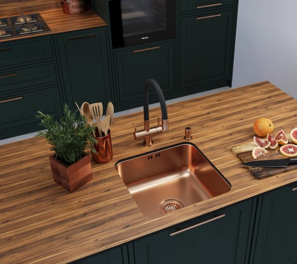 Смеситель для кухни Emar PVD ЕС - 3015 PVD Coppery фото в интернет-магазине «Wasser-Haus.ru»