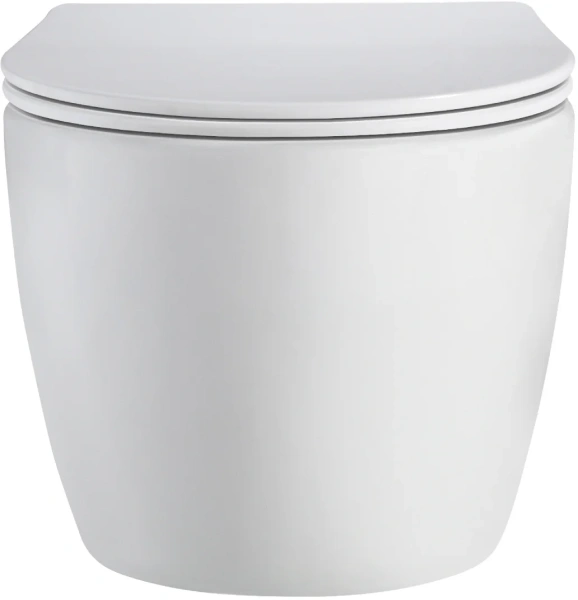 Унитаз подвесной Orange C07 C07-150W безободковый, с микролифтом фото в интернет-магазине «Wasser-Haus.ru»