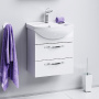 Мебель для ванной Aqwella Allegro 50 с 2 ящиками фото в интернет-магазине «Wasser-Haus.ru»