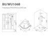 Душевая кабина SSWW WU106B фото в интернет-магазине «Wasser-Haus.ru»