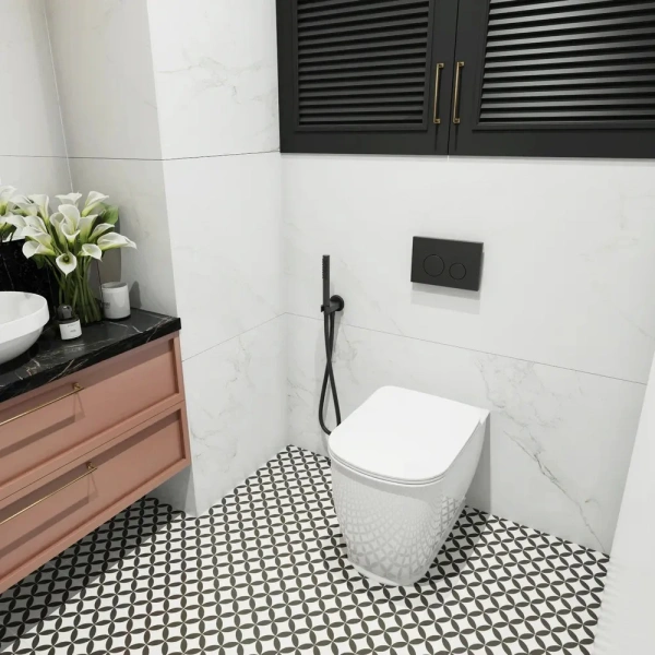 Унитаз приставной Lavinia Boho Bell Pro 33010030 с микролифтом фото в интернет-магазине «Wasser-Haus.ru»