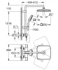 Душевая стойка Grohe Tempesta 26689001, с термостатом, хром фото в интернет-магазине «Wasser-Haus.ru»