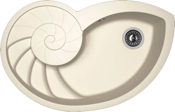 Комплект Мойка кухонная Florentina Наутилус жасмин + Смеситель Дельта FL жасмин фото в интернет-магазине «Wasser-Haus.ru»