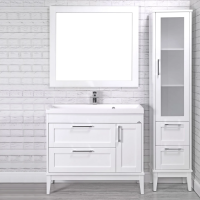 Мебель для ванной ValenHouse Эйвори 105 белая фото в интернет-магазине «Wasser-Haus.ru»