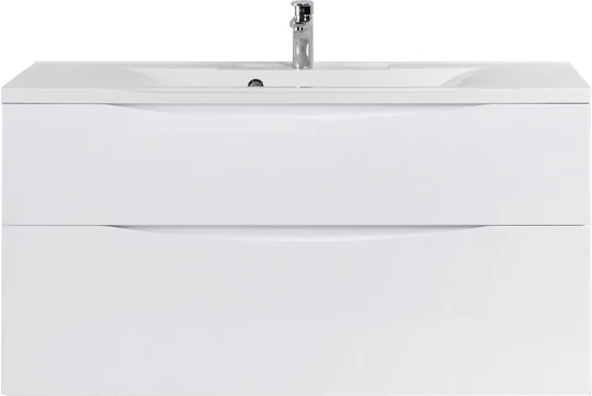 Мебель для ванной BelBagno Marino H120 bianco lucido фото в интернет-магазине «Wasser-Haus.ru»