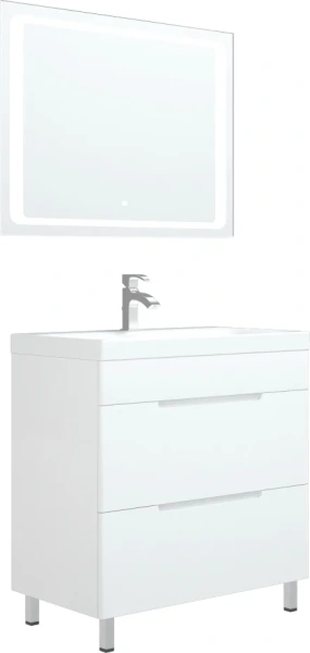 Мебель для ванной Corozo Мадисон 80 напольная фото в интернет-магазине «Wasser-Haus.ru»