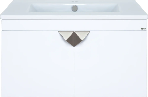 Мебель для ванной Misty Сахара 75 белая фото в интернет-магазине «Wasser-Haus.ru»