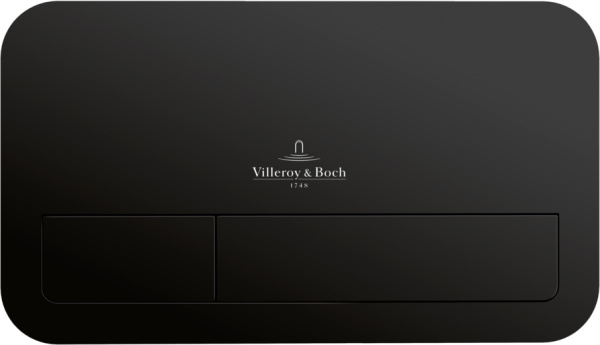 Кнопка смыва Villeroy & Boch Viconnect 922490AN black matt фото в интернет-магазине «Wasser-Haus.ru»