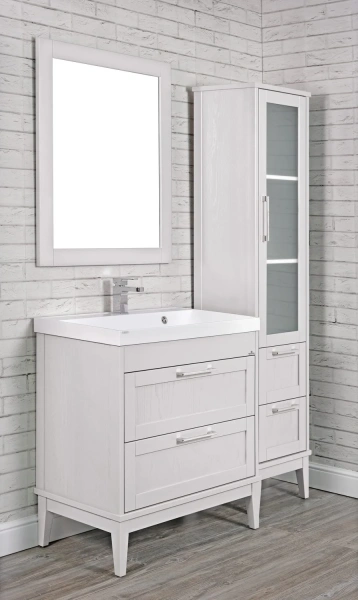 Мебель для ванной ValenHouse Эйвори 80 белая фото в интернет-магазине «Wasser-Haus.ru»