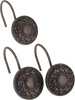 Крючки для шторы Carnation Home Fashions Oil Rubbed Regency Bronze фото в интернет-магазине «Wasser-Haus.ru»