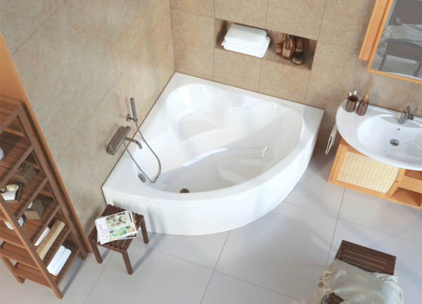 Акриловая ванна Alpen Venus 120x120 фото в интернет-магазине «Wasser-Haus.ru»
