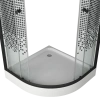 Душевой уголок Bauedge SB0005B, 90x90, с поддоном, профиль черный фото в интернет-магазине «Wasser-Haus.ru»