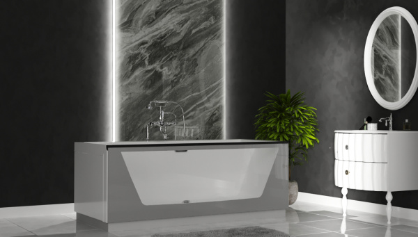 Акриловая ванна Aima Design Neo 01нео1775с1с 170х75, 1 стекло фото в интернет-магазине «Wasser-Haus.ru»